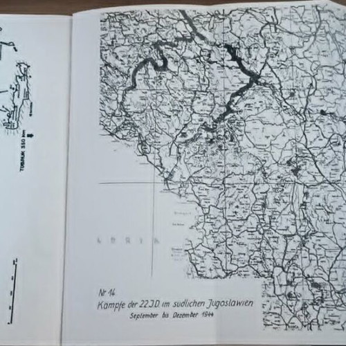 Die Deutschen Divisionen 1939-1945 book used, history of 22nd Infantry Division