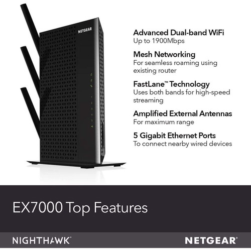 Netgear EX7000 AC1900 WiFi Range Extender