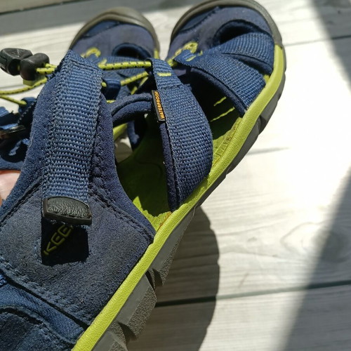 Keen washable unisex sandals used, size 36, blue