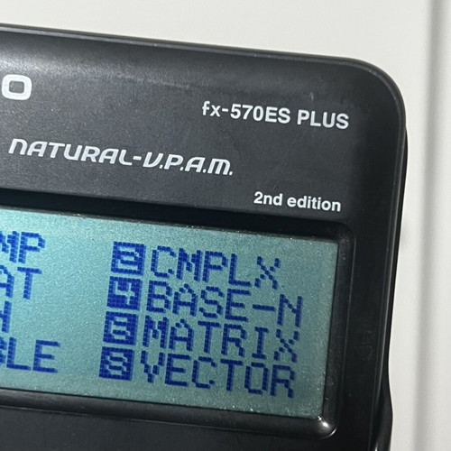 Casio fx570ES Plus scientific calculator