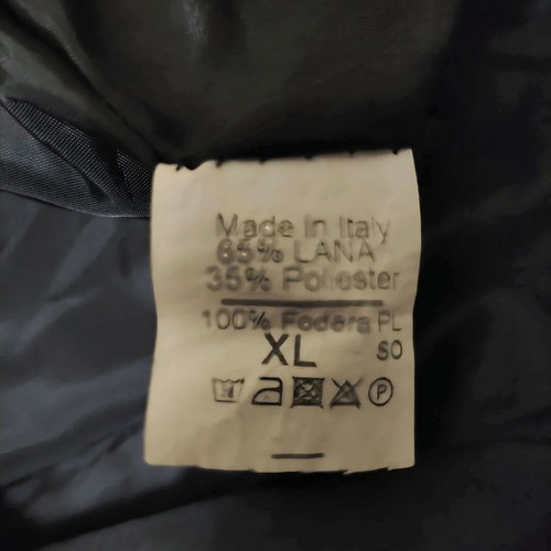 Wool women's jacket XL made in Italy like new, black