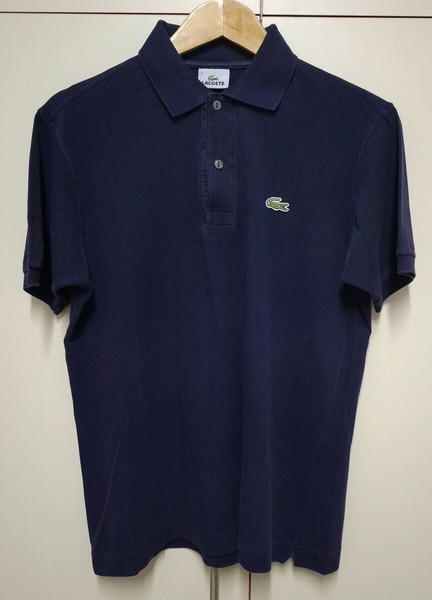 Lacoste polo μπλούζα κοντομάνικη 3-μπλε