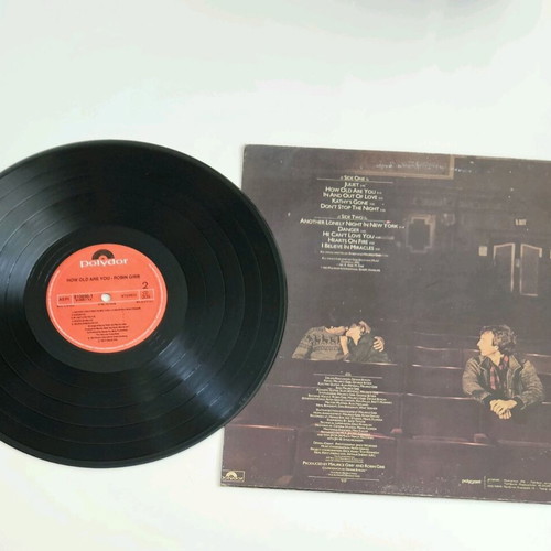 Robin Gibb How Old Are You? vinyl LP album like new