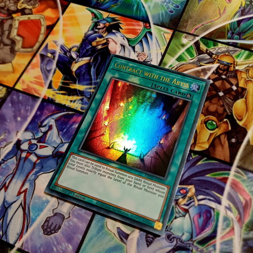 Contract with the Abyss MP22 Ultra Rare Yu-Gi-Oh! card