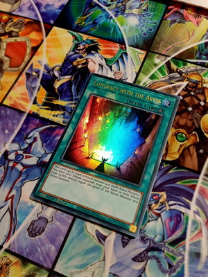 Contract with the Abyss MP22 Ultra Rare Yu-Gi-Oh! card