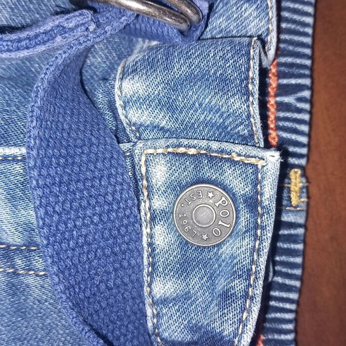 Ralph Lauren denim shorts for 2-year-old girl like new