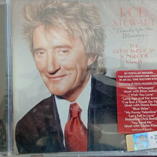 Rod Stewart Thanks For The Memory CD new, pop