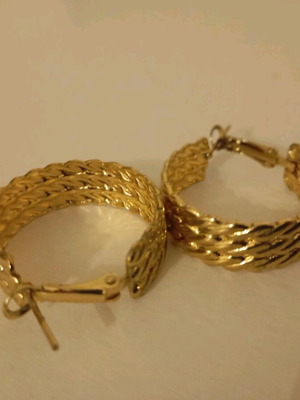 Earrings lightly used