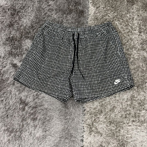 Nike swim shorts used, size XXL, black and white