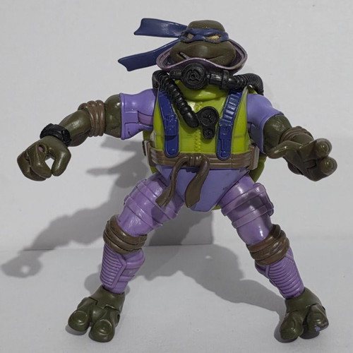 Teenage Mutant Ninja Turtle Scuba Diver Donatello 2004 used without accessories