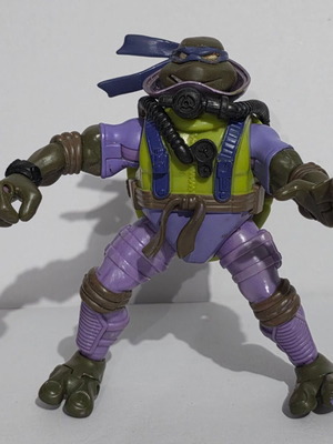 Teenage Mutant Ninja Turtle Scuba Diver Donatello 2004 used without accessories