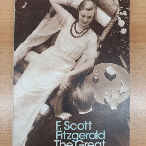 The Great Gatsby book used, English by F. Scott Fitzgerald