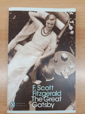 The Great Gatsby book used, English by F. Scott Fitzgerald