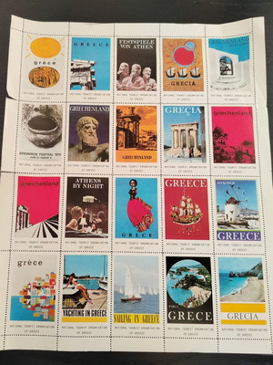 EOT Sheet with 20 Vignettes used