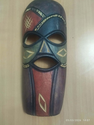 African wooden mask like new from Congo