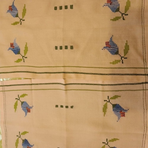 Table linens used, pack of 2, 1970s monastery from Crete