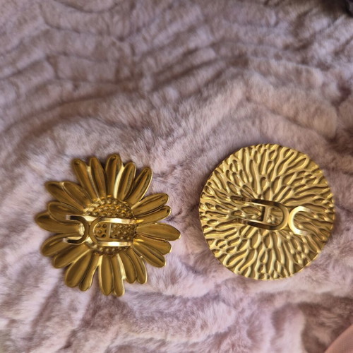 Ring set new, large summer stainless steel gold tone