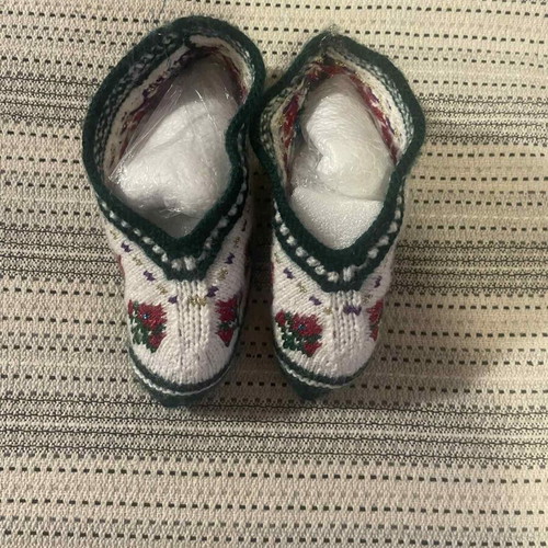 Handmade socks - slippers new, colorful