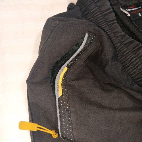 Sportswear used, windproof, size S, black