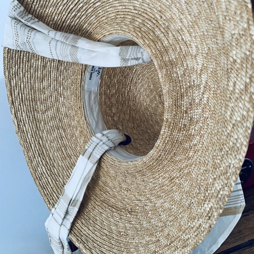 Ioanna Kourbela Straw Hat new, one size