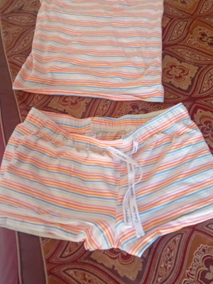 Calvin Klein pajamas used, multicolored, size M