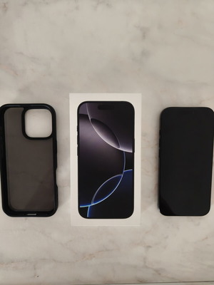 iPhone 16 Pro 8/128 Black new with Spigen case