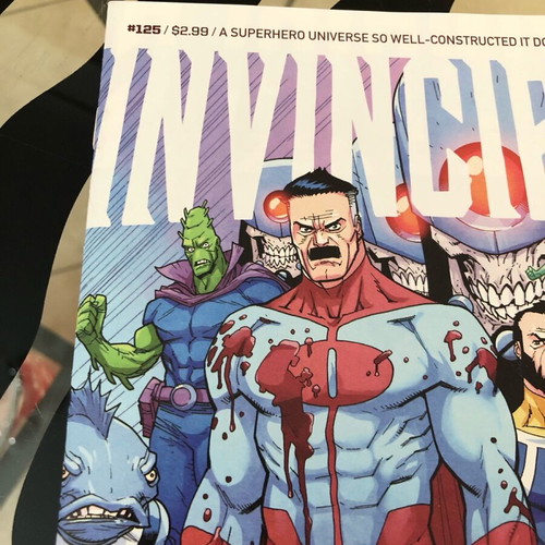 Invincible 125 NM/M Kirkman Ottley new, rare comic Amazon Prime TV series