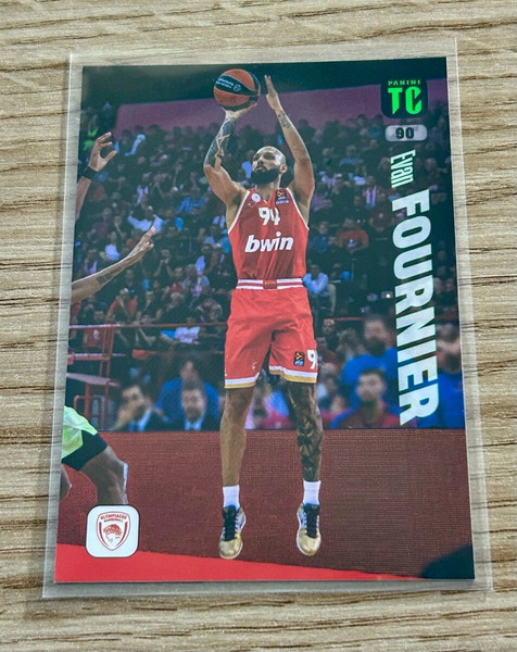 Καρτα Evan Fournier Ολυμπιακος Panini Euroleague Top Class 2024-25