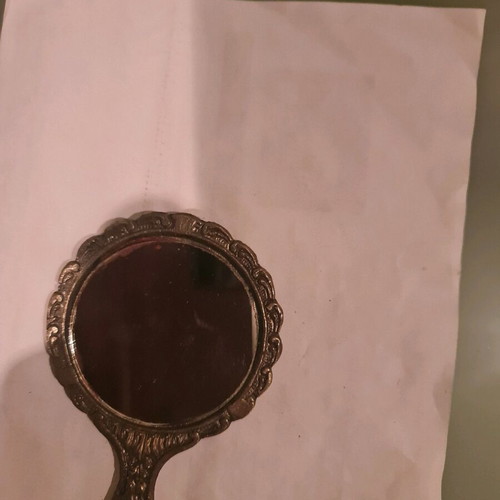 Silver hand mirror used from Ioannina