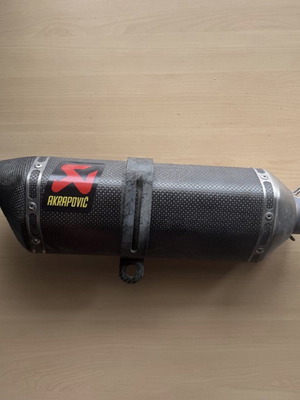 Akrapovic full exhaust used for Yamaha R6