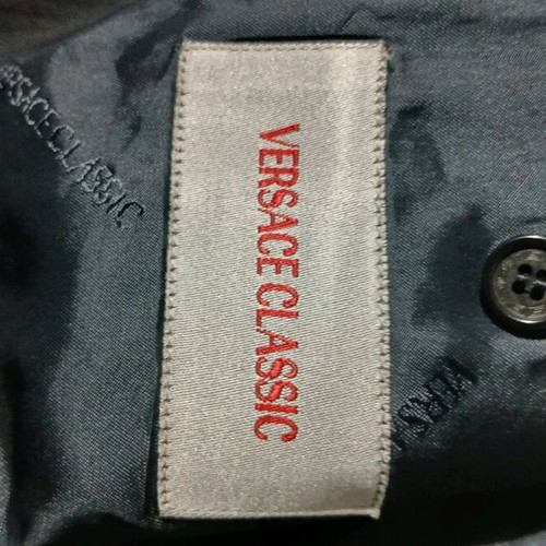 Versace Classic men's wool jacket like new, black
