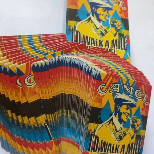 Camel collectible playing cards 2013 like new with vintage advertising design