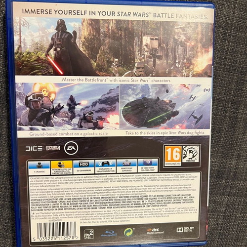 Star Wars Battlefront PlayStation 4 like new