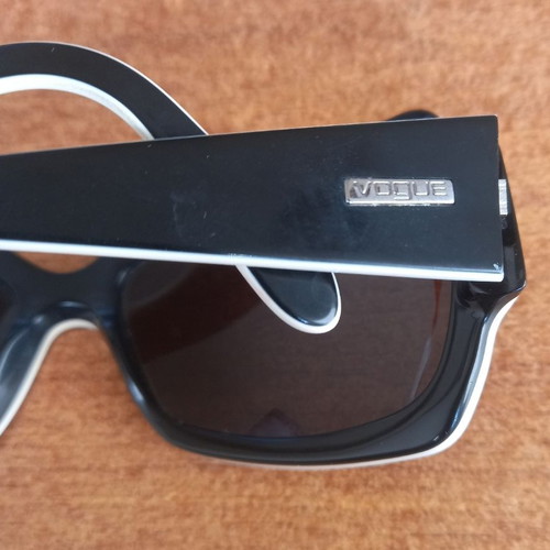 Vogue sunglasses, black and white