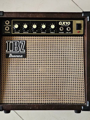 Ibanez GX10 guitar amplifier, 1980s, made in Japan