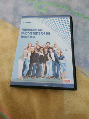 English books Preparation for TOEIC with CDs like new