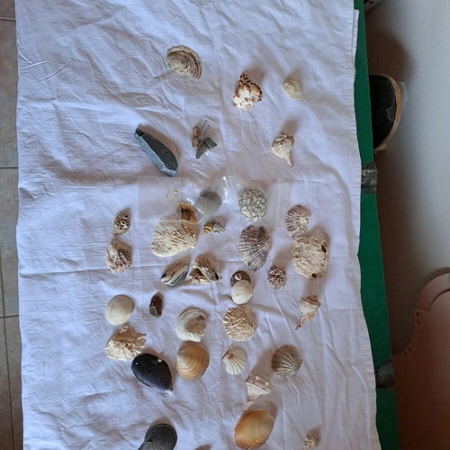 Sea rocks used, all together