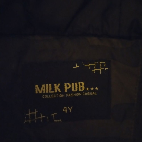 Milk Pub boys' jacket No 4, warm, multicolour