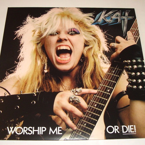 The Great Kat Worship Me Or Die! LP, μέταλ