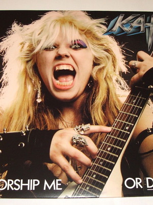 The Great Kat Worship Me Or Die! LP, метъл