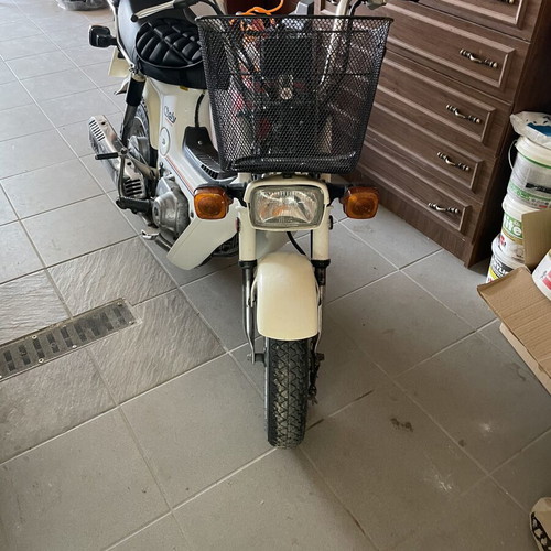 Honda Chaly 1982 used, 50 cc white moped