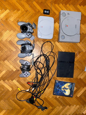 PlayStation 1, PSone και PlayStation 2 Slim μεταχειρισμένα με χειριστήρια