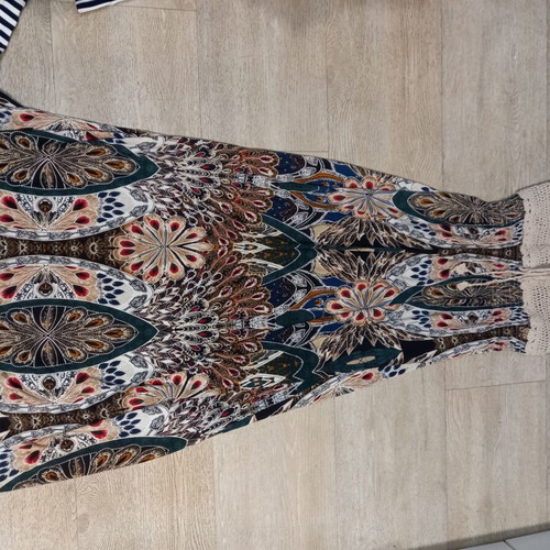 Sweet Miss dress, black and beige, size M-L