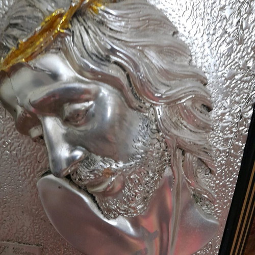 Silver 925 image like new with the Crucifix 37×41