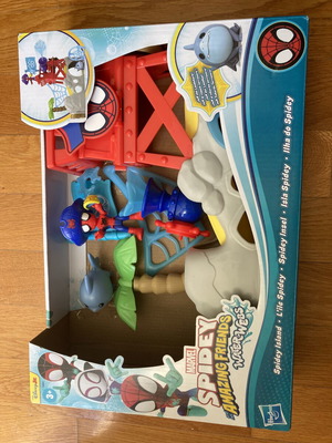 Spidey Island Playset new with box damage