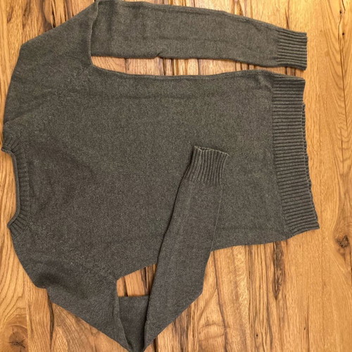 Zara women's sweater small gray like new