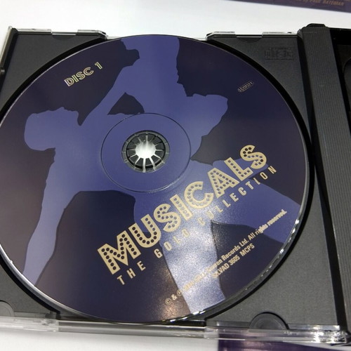 Musicals The Gold Collection 4CDs like new in box set