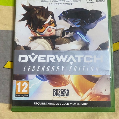 Overwatch Legendary Edition for Xbox One like new with 15 skins and 4K Ultra HD