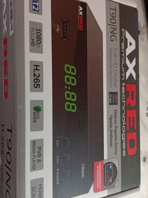 AxRed T90 NG Full HD Digital Terrestrial Receiver new