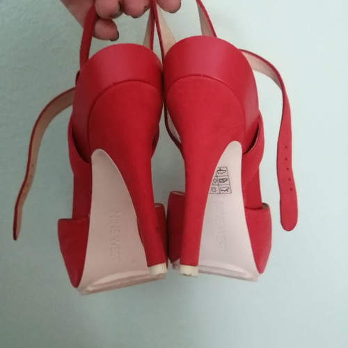 Nine West sandals new, coral, size 41, 10.5 cm heel
